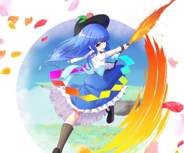 Tenshi Hinanawi from Touhou Project
