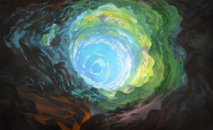 Sci Fi Portal Landscape