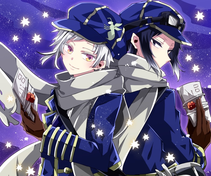Atsushi Nakajima and Ryunosuke Akutagawa from Bungo Stray Dogs