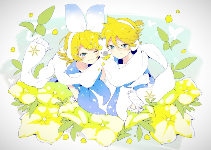 Rin and Len Kagamine from Vocaloid