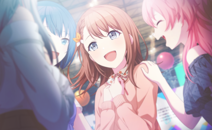 Hanasato Minori, Kiritani Haruka, Momoi Airi, and Hinomori Shizuku from Project Sekai: Colorful Stage! Feat. Hatsune Miku