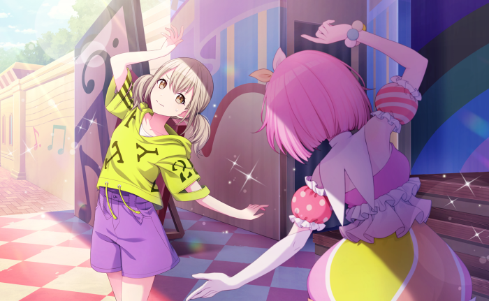 Azusawa Kohane and Otori Emu from Project Sekai