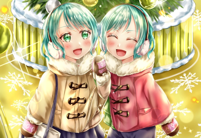 Sayo and Hina Hikawa from BanG Dream! Girls Band Party!