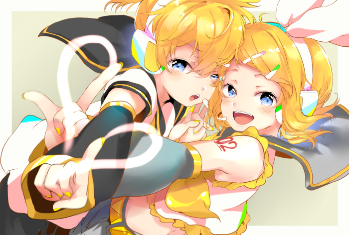 Len and Rin Kagamine from Vocaloid