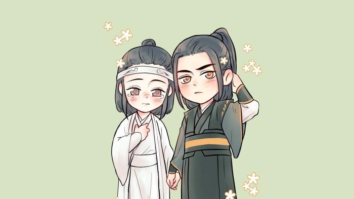 Nie Mingjue and Lan Huan from Mo Dao Zu Shi