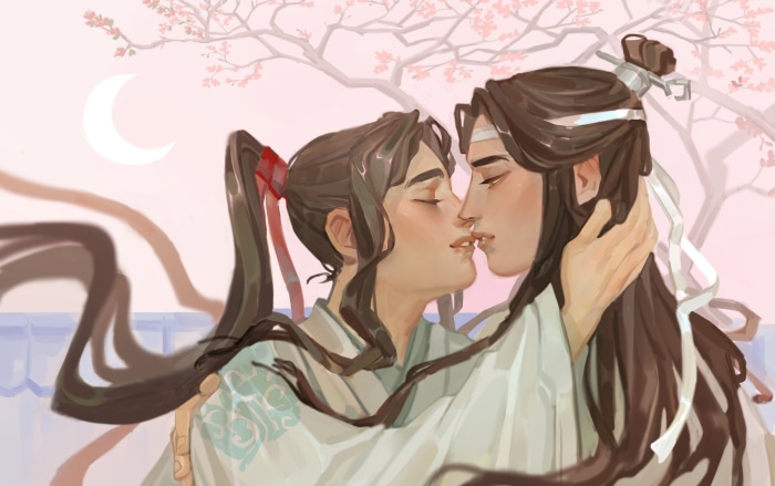 Wei Wuxian and Lan Wangji from Mo Dao Zu Shi