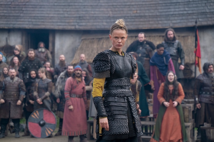 Frida Gustavsson as Freydis Eiriksdottir in Vikings: Valhalla