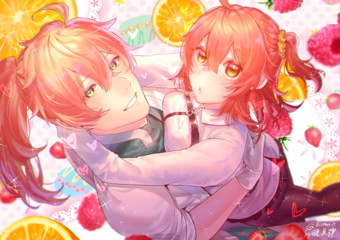 Gudako and Romani Archaman from Fate/Grand Order