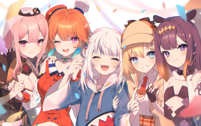 Hololive Virtual YouTubers Group Artwork