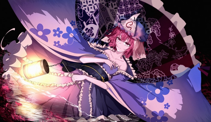 Yuyuko Saigyouji from Touhou