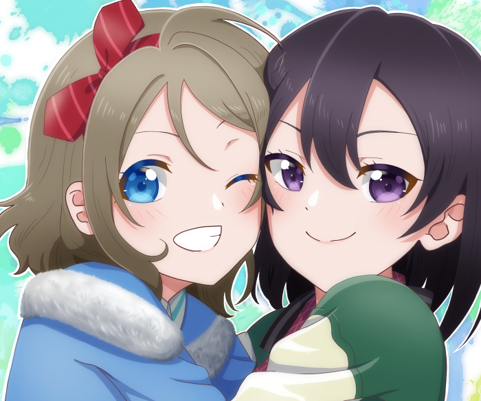 You Watanabe and Tsuki Watanabe from Love Live! Sunshine!!
