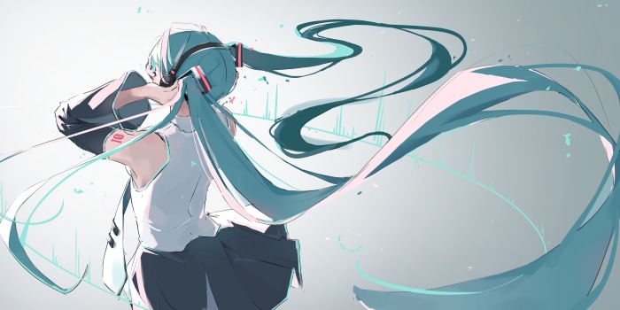 Hatsune Miku from Vocaloid 4K
