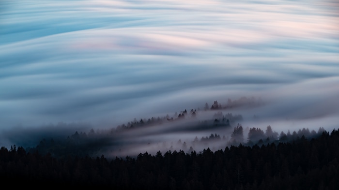 Mount Tamalpais Fog Wave Sea of Clouds