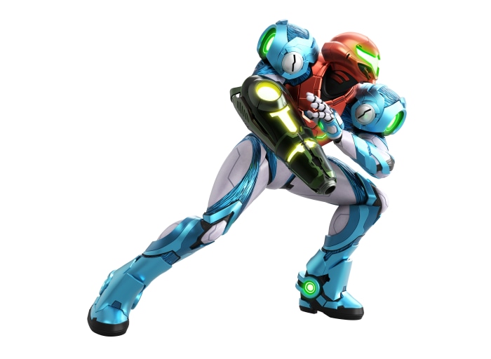 Samus Aran from Metroid Dread 4K