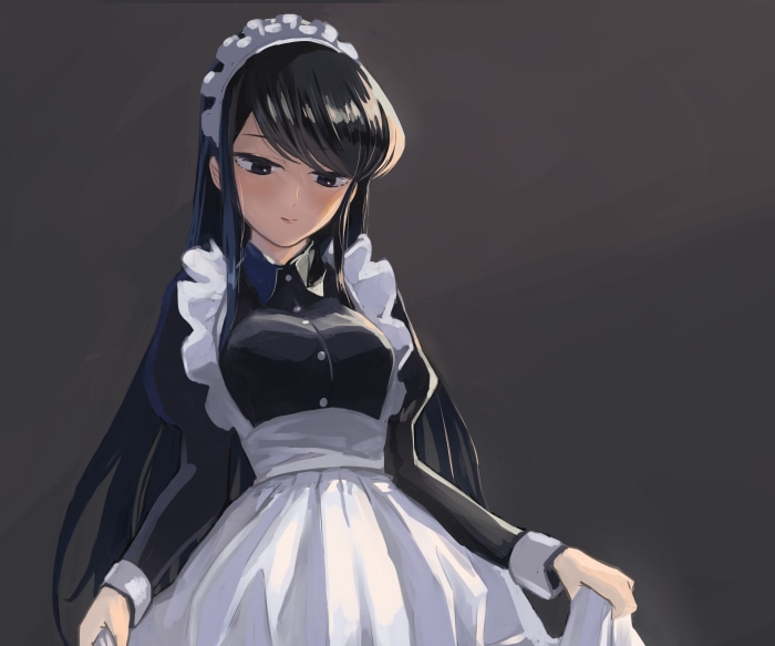 Shouko Komi as a Maid