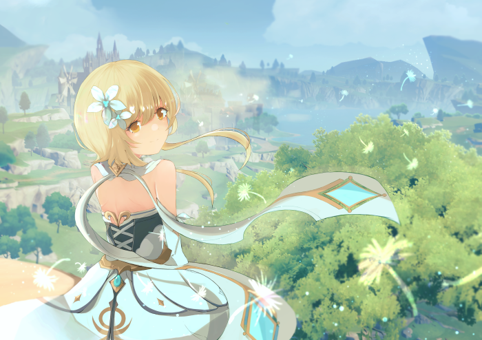 Lumine from Genshin Impact 4K
