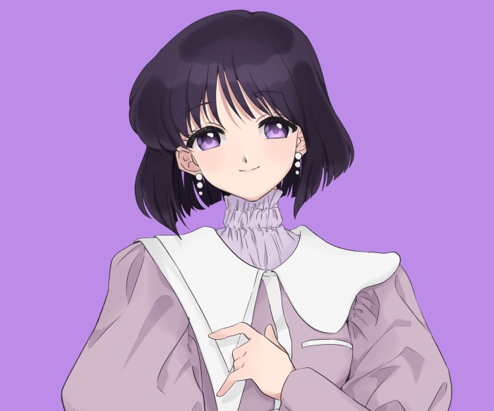 Hotaru Tomoe from Sailor Moon Eternal 4K