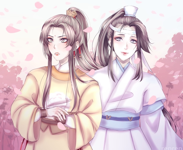 Lan Wangji and Jin Ling from Mo Dao Zu Shi
