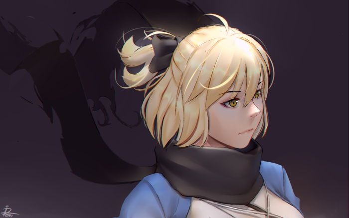 Sakura Saber from Fate/Grand Order 4K
