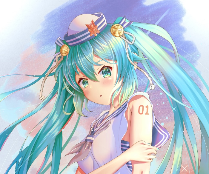Hatsune Miku from Vocaloid