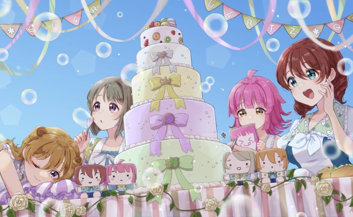 Love Live! Nijigasaki High School Idol Club 4K Cake