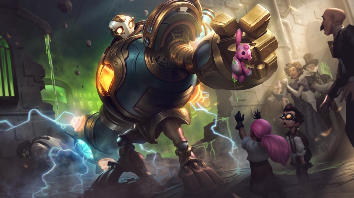 Victorious Blitzcrank from League of Legends