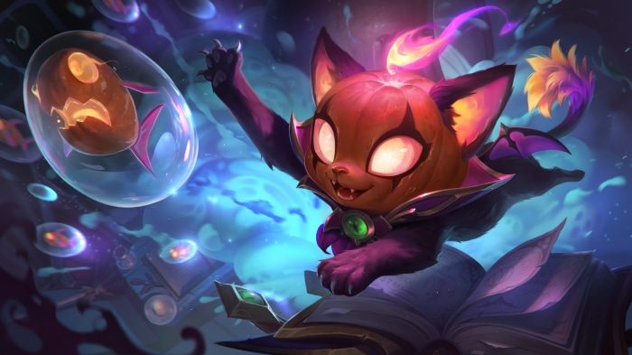 Bewitching Yuumi from League of Legends