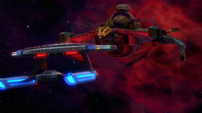 Star Trek: Lower Decks starship encounter