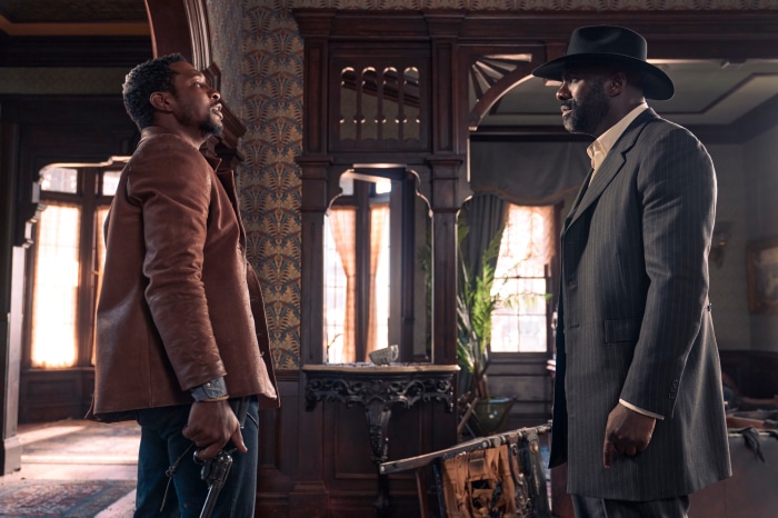 The Harder They Fall 4K: Idris Elba and Jonathan Majors