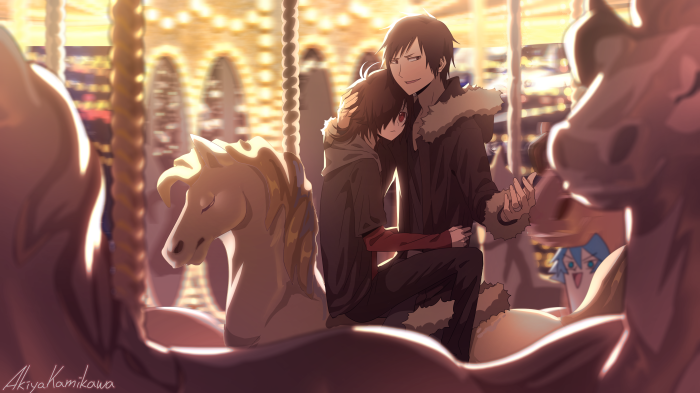 Izaya Orihara and Tei Azuma from Durarara!! 4K
