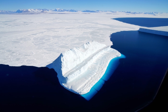 Iceberg in Victoria Land, Antarctica