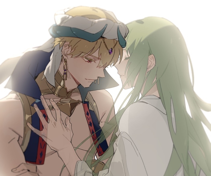 Gilgamesh and Enkidu from Fate/Grand Order