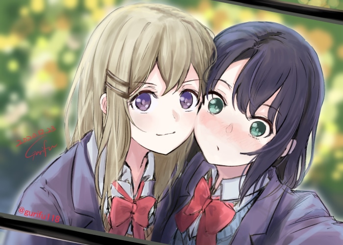 Adachi and Shimamura anime characters