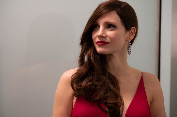 Jessica Chastain in Red Dress