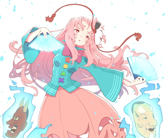 Hata no Kokoro from Touhou Project