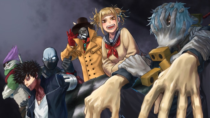 My Hero Academia Villains Group Artwork