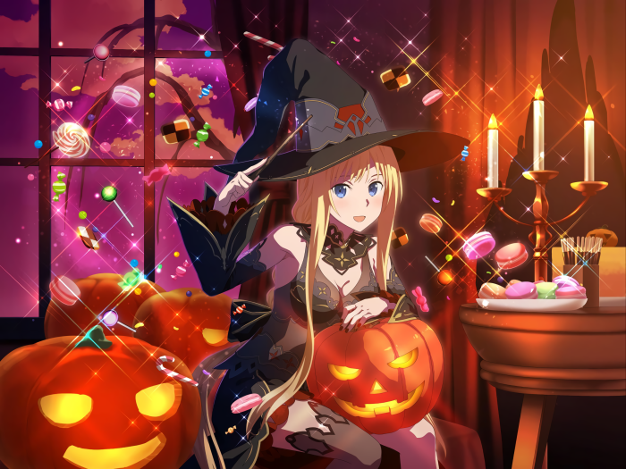 Alice Zuberg from Sword Art Online in Halloween costume