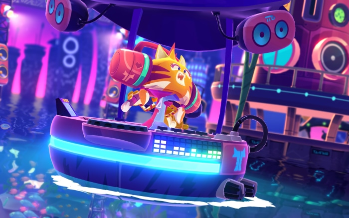 Monomals DJ Cat on a Boat