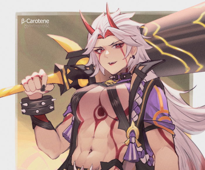 Arataki Itto from Genshin Impact, Genderbend