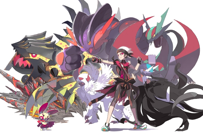 Pokémon characters and legendary Pokémon