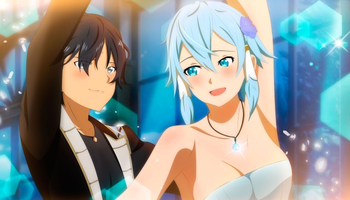 Kirito and Sinon Dance from Sword Art Online