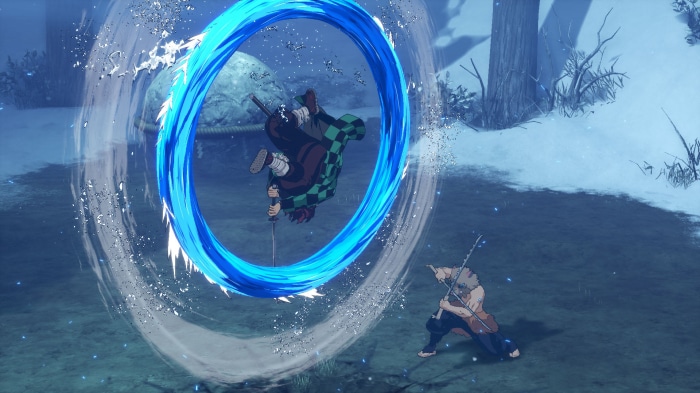 Tanjiro and Inosuke from Demon Slayer: The Hinokami Chronicles