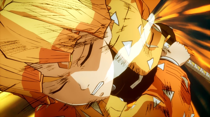 Zenitsu Agatsuma from Demon Slayer: The Hinokami Chronicles