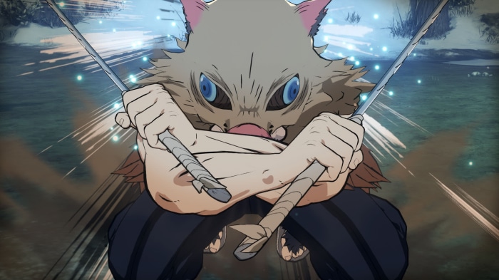 Inosuke Hashibira from Demon Slayer: The Hinokami Chronicles