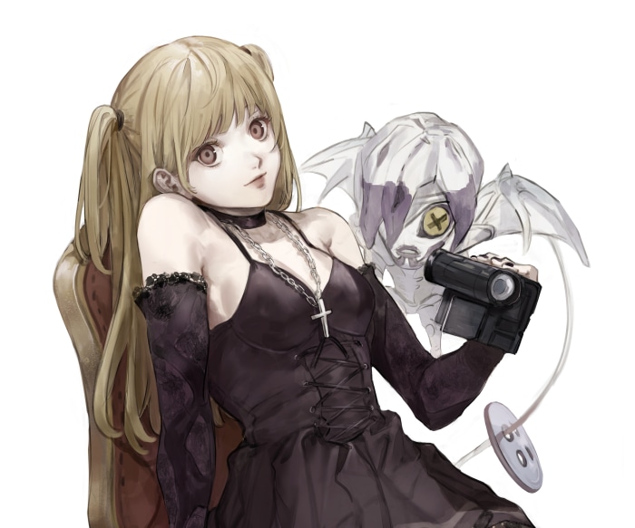 Misa Amane and Rem from Death Note