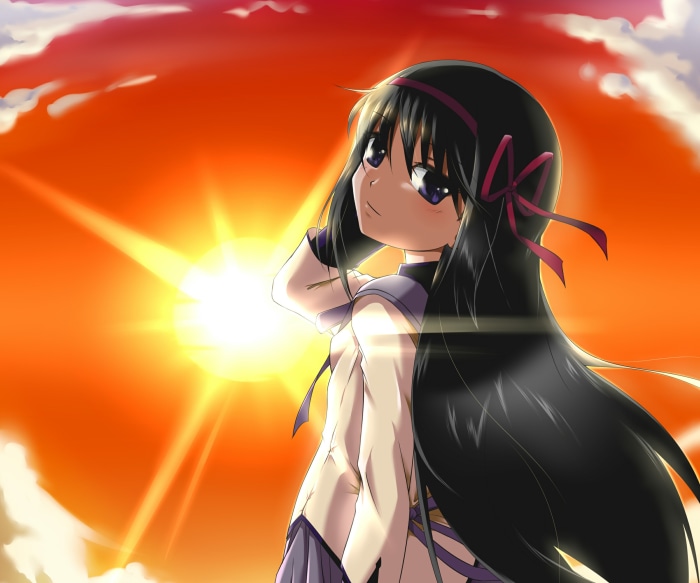 Homura Akemi from Puella Magi Madoka Magica