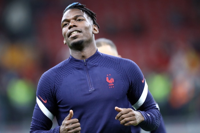 Paul Pogba of the France National Football Team