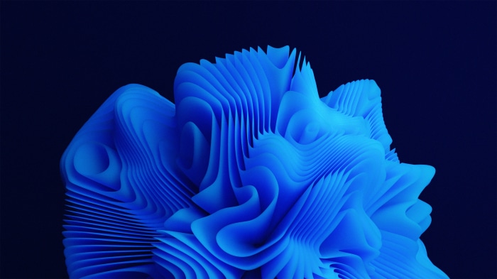 Windows 11 Blue Abstract