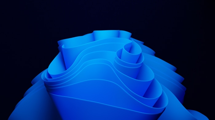 Windows 11 Blue 4K