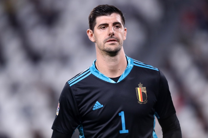 Thibaut Courtois of Belgium National Football Team